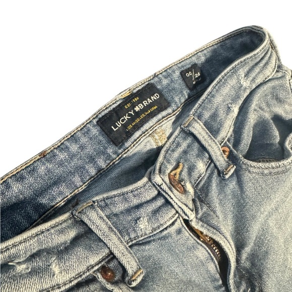 Lucky Brand Women's Denim Straight Leg Jeans - Picture 5 of 6